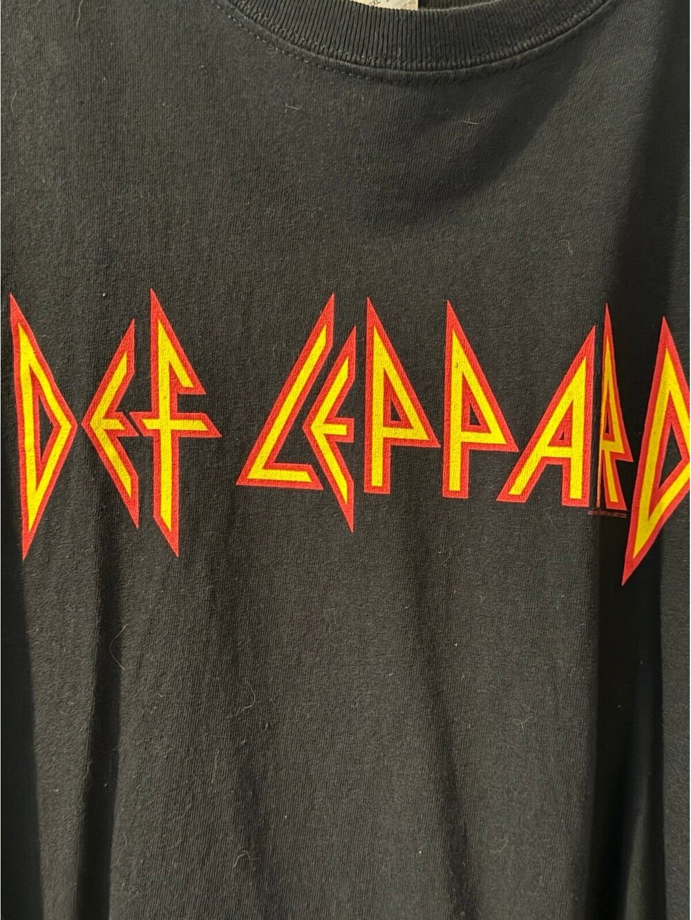 DEF LEOPARD ROCK BAND TOUR Texas 2018 T-Shirt SIZE 2XL LEPPARD